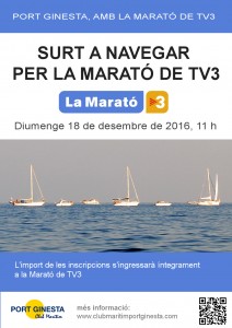 CARTELL  LA MARATO 2016